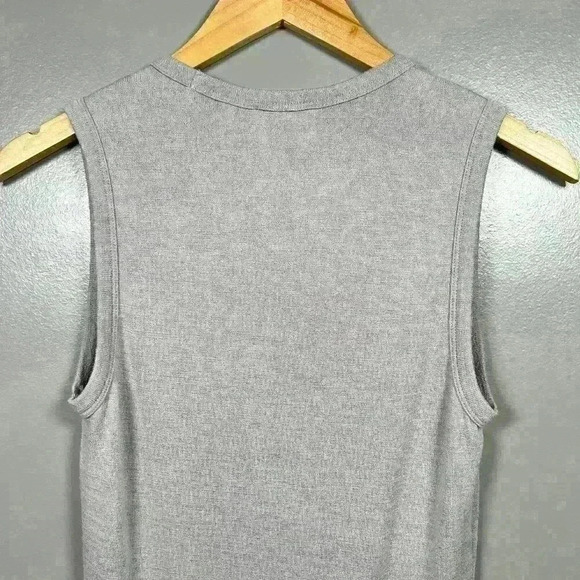 WILFRED FREE Jersey Knit Tank Maxi Dress Gray Lightweight Casual Women Small - Picture 10 of 10